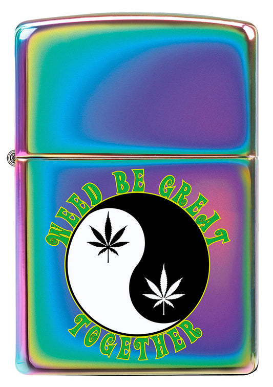 Leaf Ying & Yang freeshipping - Zippo.ca