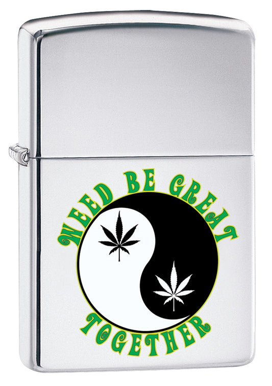 Leaf Yin & Yang freeshipping - Zippo.ca