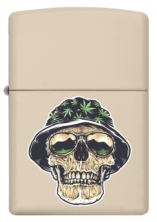 Leaf Cannabis Skull freeshipping - Zippo.ca