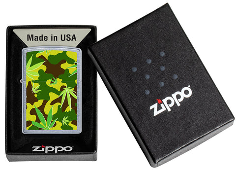Camo Leaf Design freeshipping - Zippo.ca