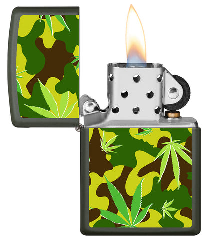 Leaf Camo Design freeshipping - Zippo.ca