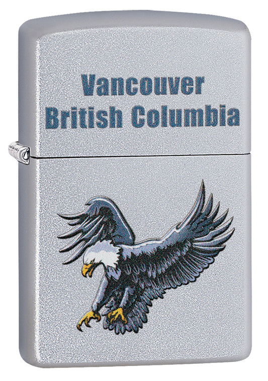 Souvenir Vancouver, BC Eagle Design freeshipping - Zippo.ca