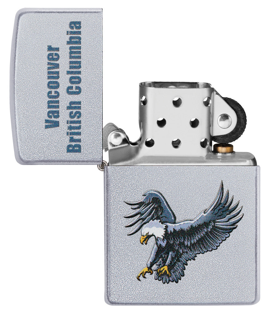 Souvenir Vancouver, BC Eagle Design - Zippo.ca