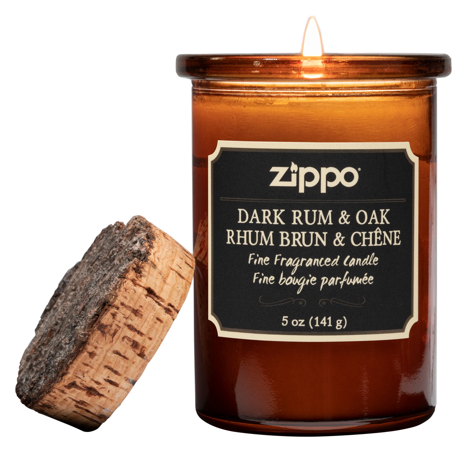 Zippo Candle - Dark Rum & Oak freeshipping - Zippo.ca