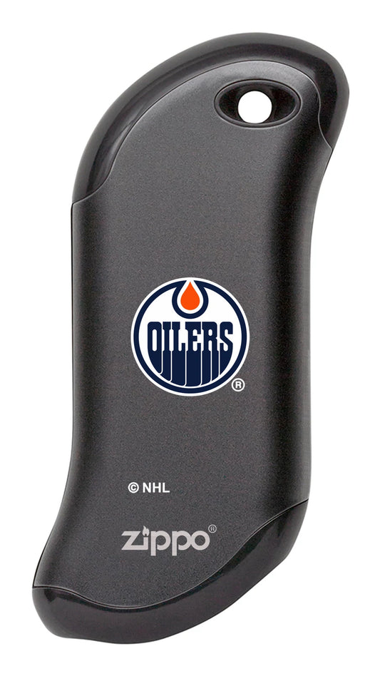 Zippo HeatBank 9s NHL Noir Edmonton Oilers ( 44316 )