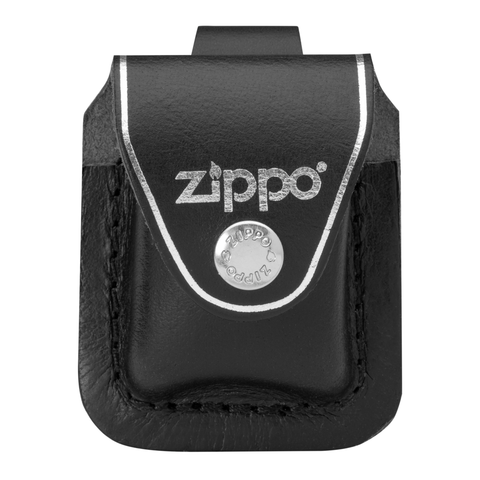 Zippo Leather Pouch w/ Loop Blk.