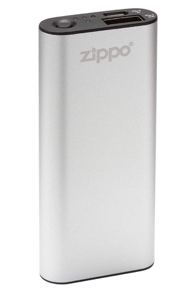 Hand Warmer 3 Hour Silver Rechargeable freeshipping - Zippo.ca