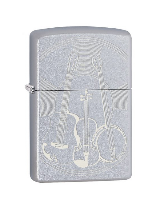 Guitar Fiddle Banjo Trio Design freeshipping - Zippo.ca