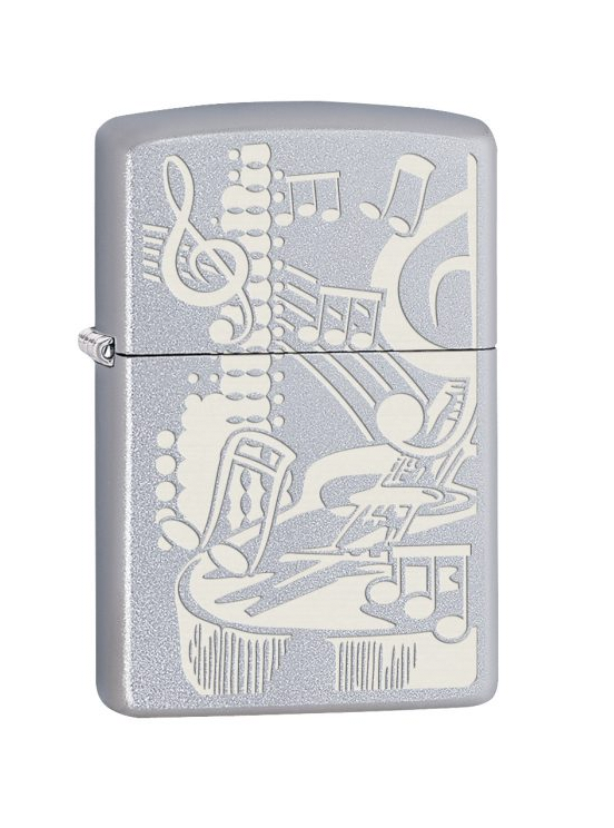 Music Notes & Instruments Design freeshipping - Zippo.ca