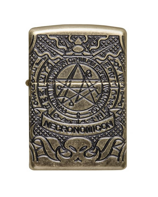 Armor® Antique Brass Book of the Dead freeshipping - Zippo.ca