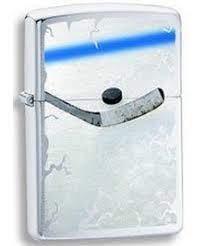 Zippo 200 Hockey Stick Cracked