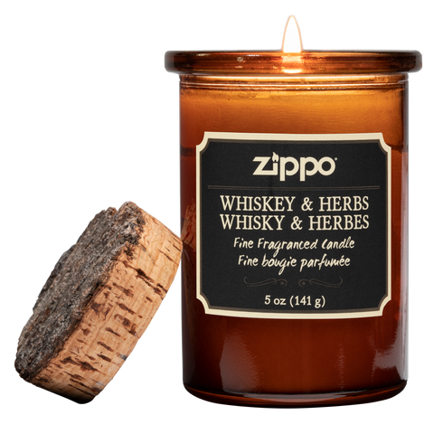 Zippo Candle - Whiskey & Herb freeshipping - Zippo.ca